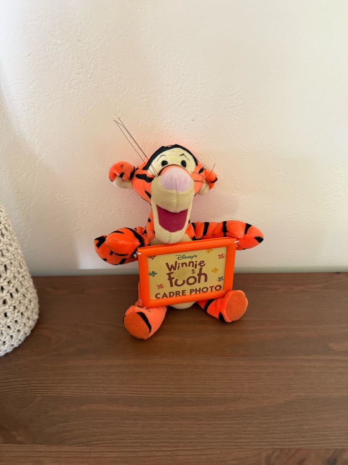 Peluche Tigrou avec cadre photo