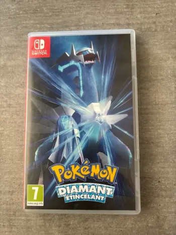 Jeu switch Pokémon diamant étincelant