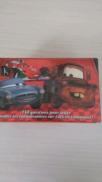 Cars la boite a question