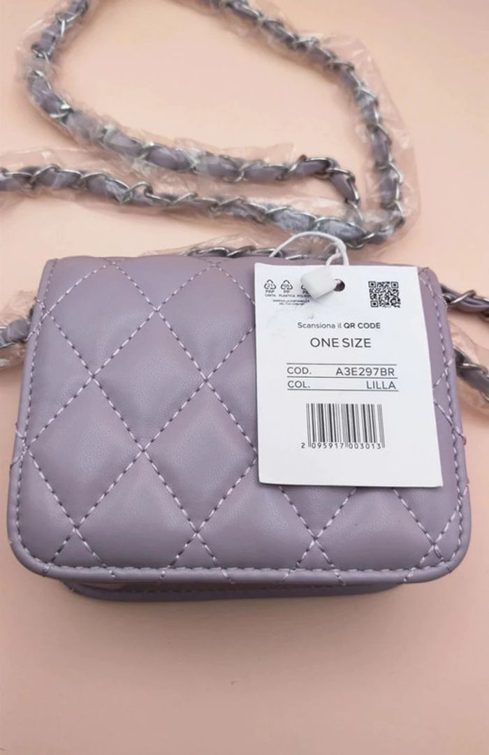 Sac à main Zuiki - petit format, couleur lila - photo numéro 8