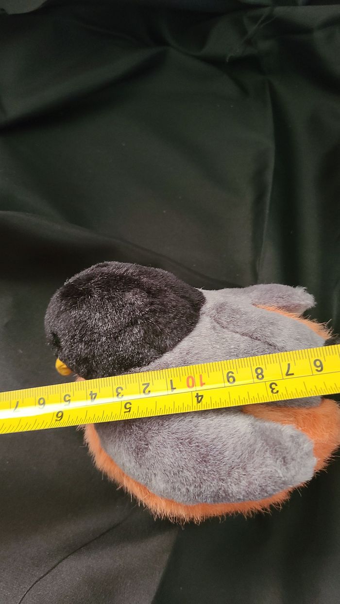 Appel d'oiseau en peluche K&M International 2001 Animal en peluche 5" sans son - photo numéro 4