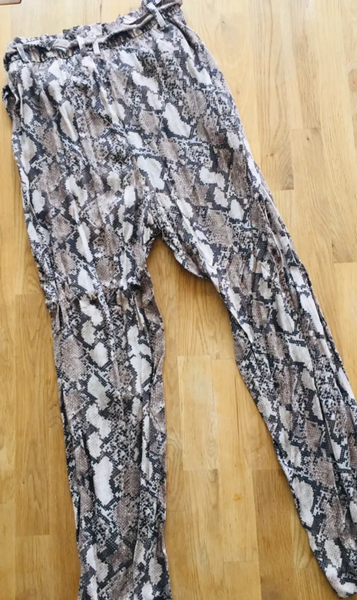 Pantalon fluide python - photo numéro 2