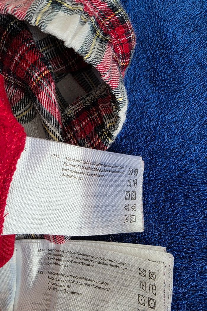 Pyjama imprimé à carreaux - photo numéro 5