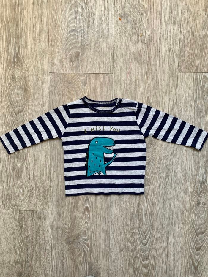 T shirt bout’ chou coton bio 9 mois