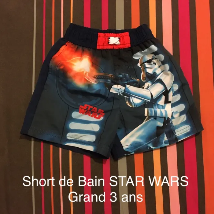 Short de bain Star Wars grand 3 ans