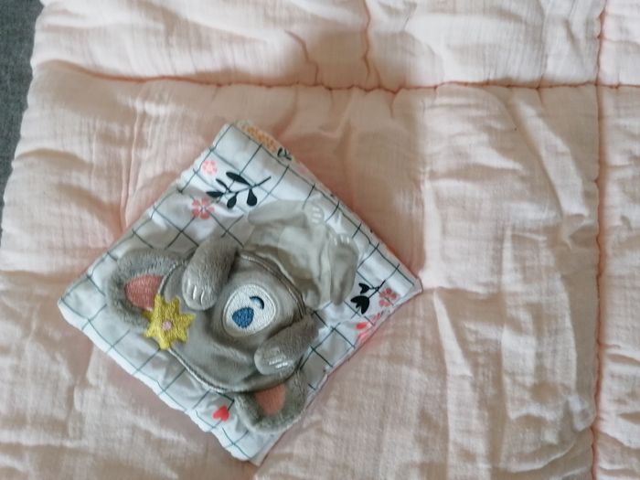 Lot de jeux d'éveil 1er âge, tapis d'éveil et ours polaire blanc vert baudet - photo numéro 7