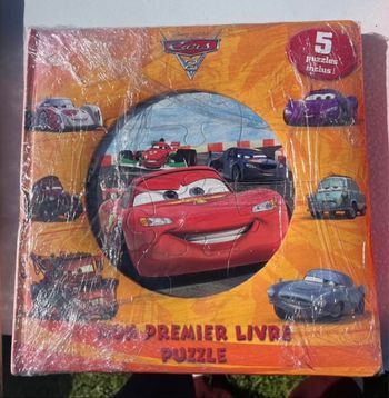 Livre puzzle Cars