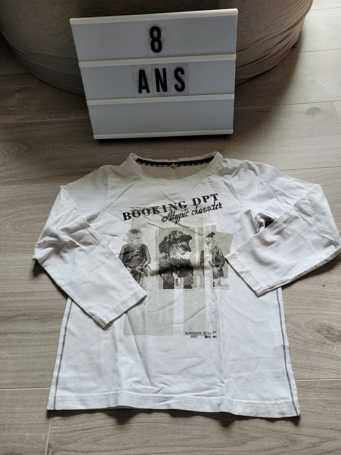 T-shirt manches longues 8 ans