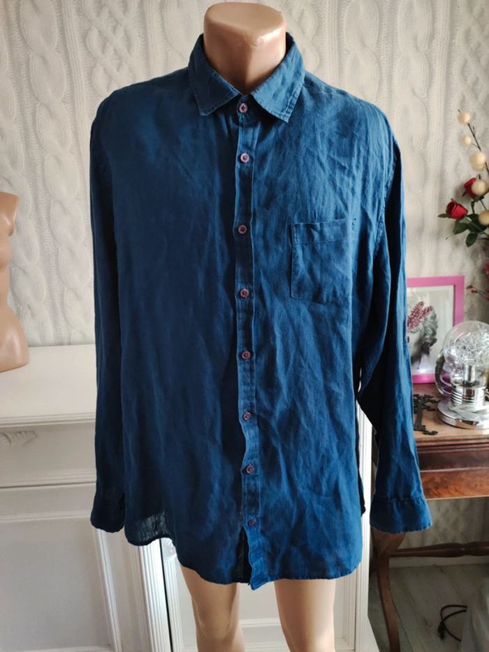Chemise en lin homme Lafayette XL