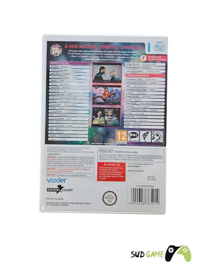 Nintendo Wii # Let's Sing 2019 + Micro # - photo numéro 3
