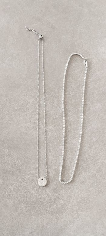 Lot de 2 colliers fantaisie