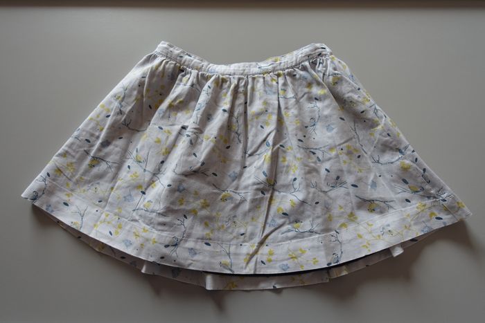Jupe imprimée réversible fille 10 ans - photo numéro 4