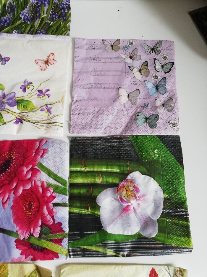 Lot de 10 serviettes en papier pour serviettes loisirs créatifs - photo numéro 4