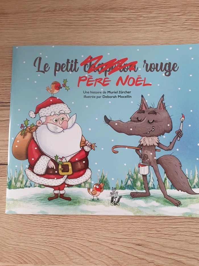 Livre Le petit père Noël rouge