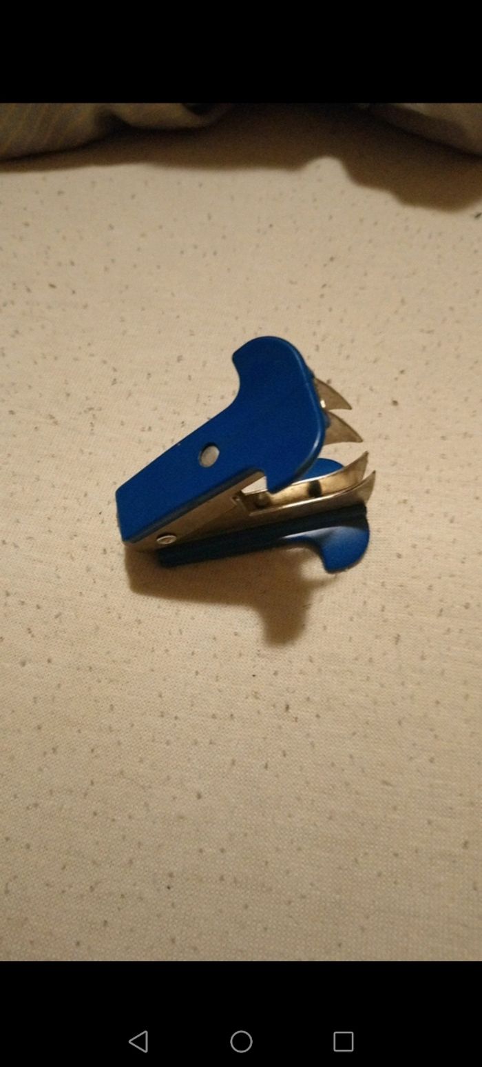 Ote agraffe bleu - photo numéro 2