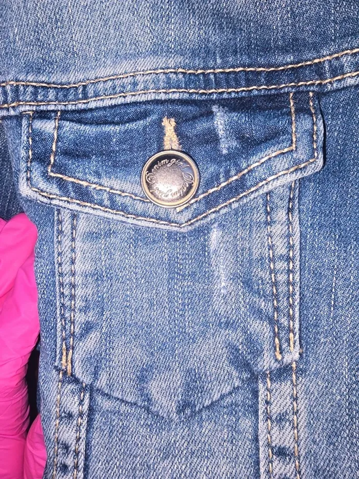 Veste en jean cintrée - photo numéro 2
