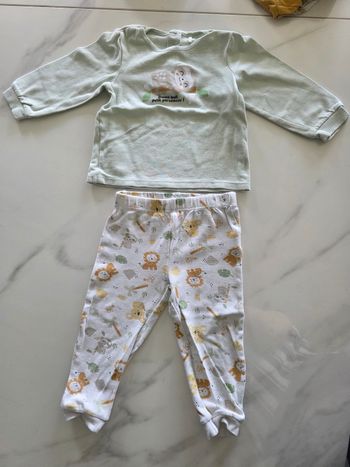 Ensemble Pyjama leger 24 mois 