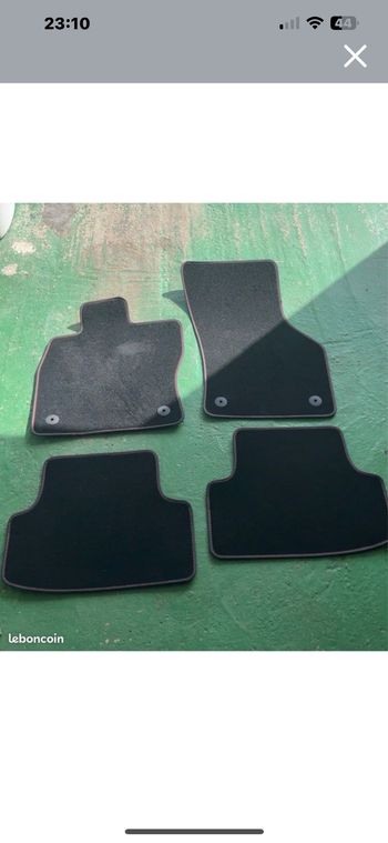 Tapis velours x4