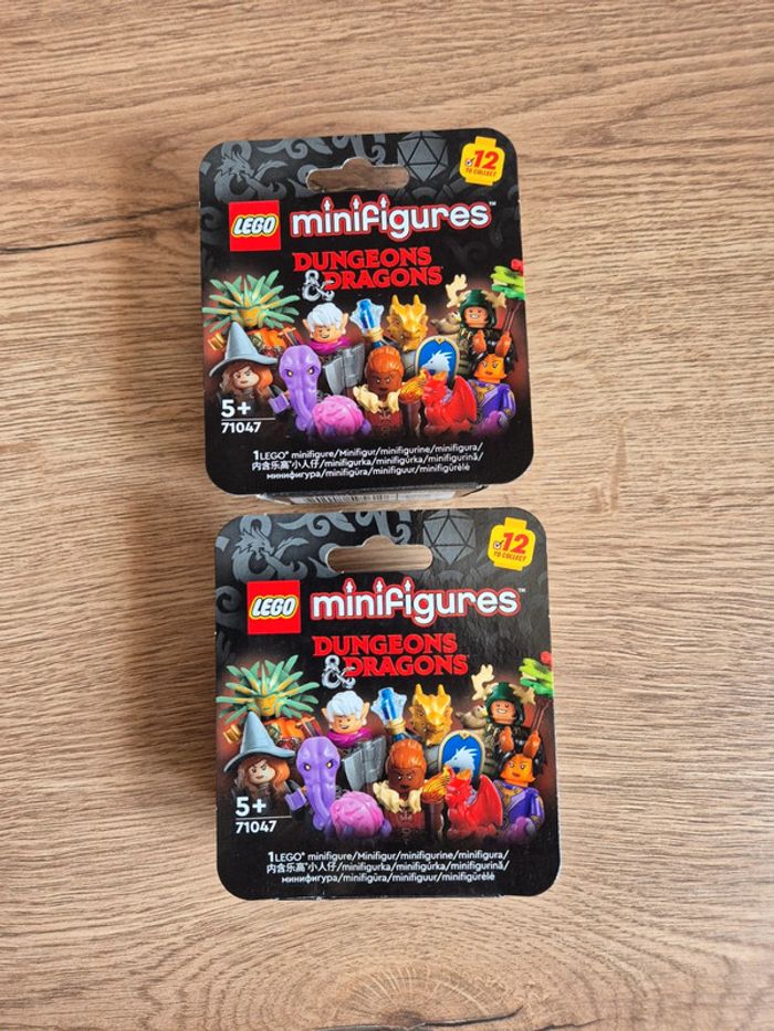 Lego 2 boîtes neuves et scellés de la série 27 donjon et dragon