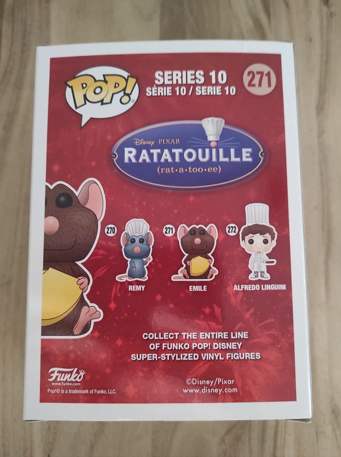 Figurine Funko pop Emile 271 ( Ratatouille ) - photo numéro 2