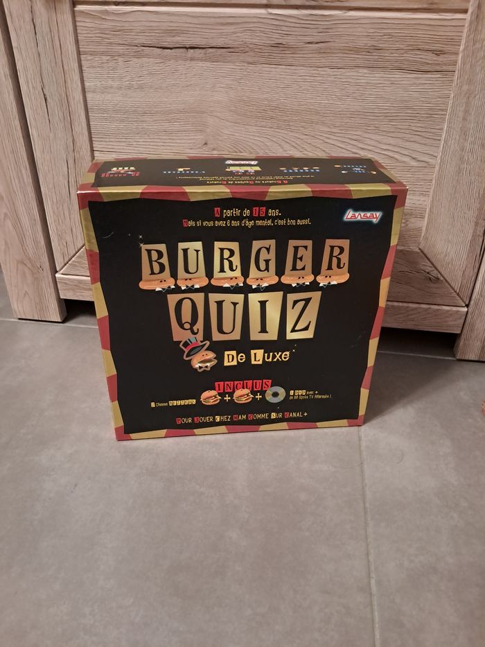 Burger quiz édition deluxe lansay