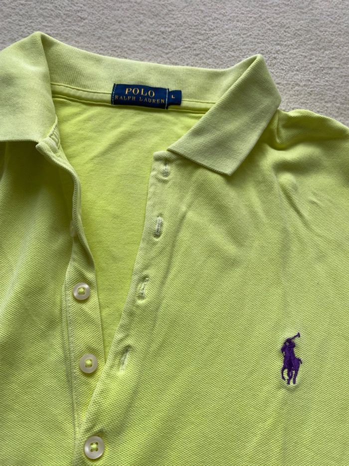 Polo jaune - photo numéro 3