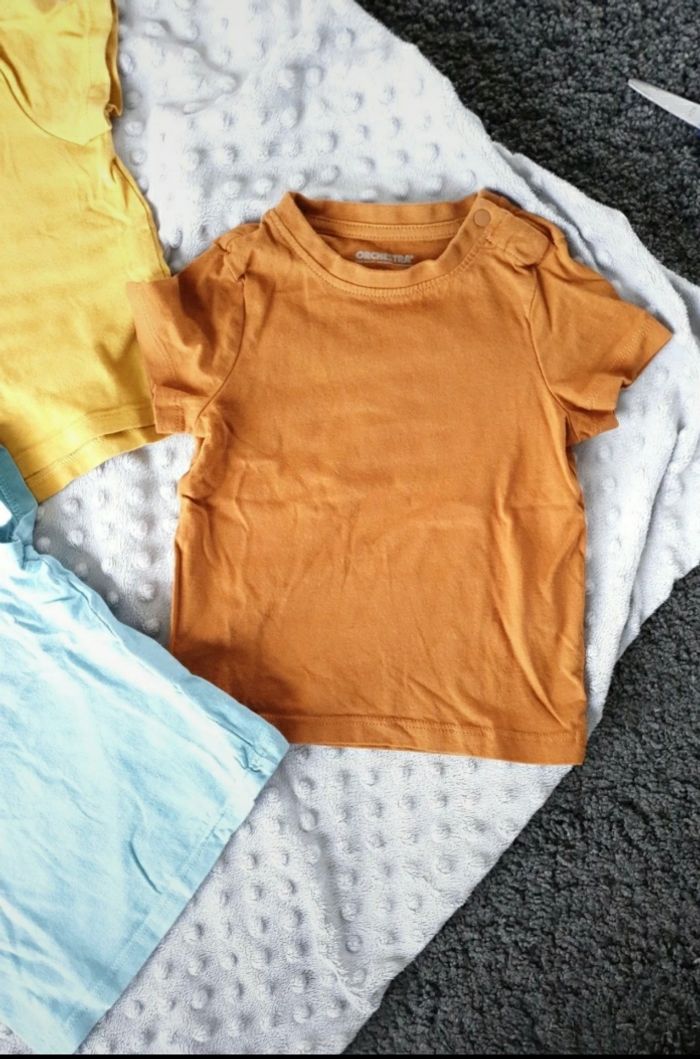 Lot de 3 tee-shirt Orchestra 12 mois bébé garçon - photo numéro 2
