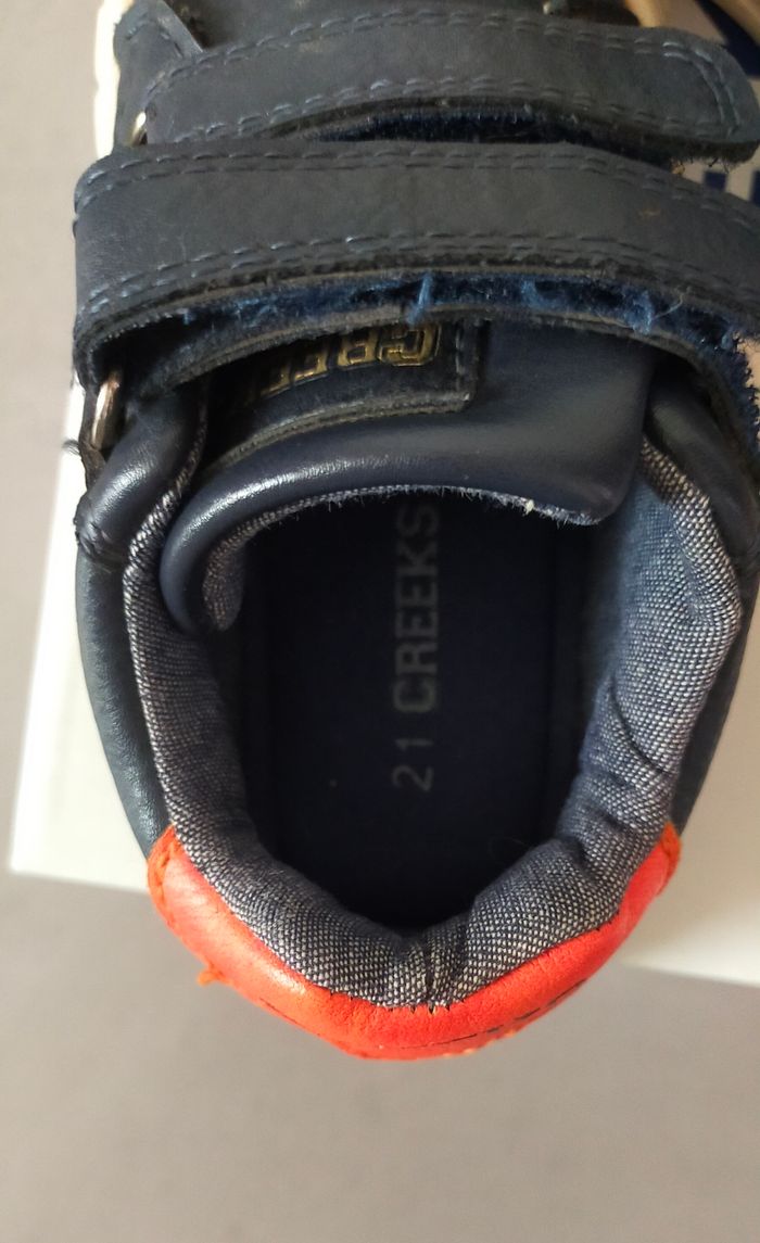 Baskets garçon bleu dino - photo numéro 4