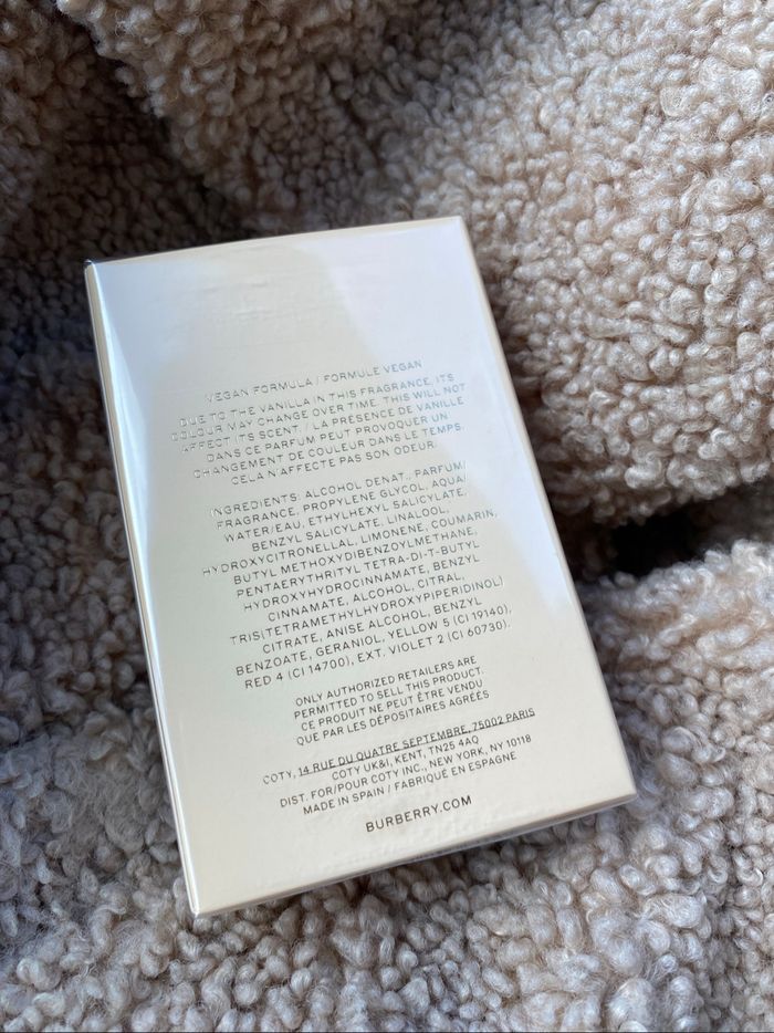 Parfum burberry goddess - photo numéro 2