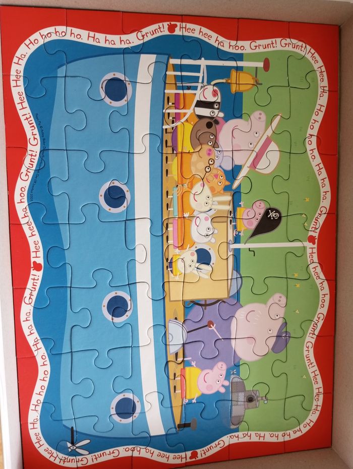 4 puzzles Peppa pig - photo numéro 4