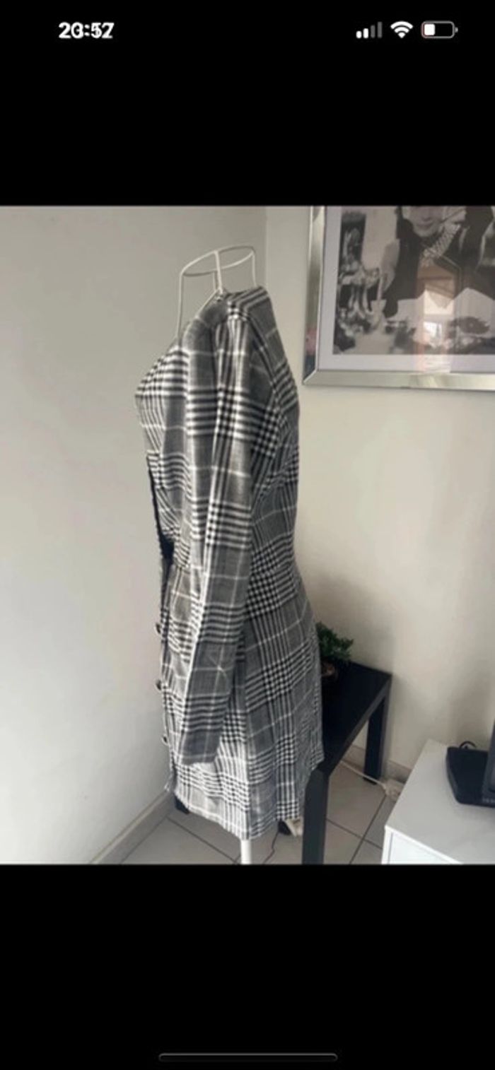 Robe à carreaux Zara taille S - photo numéro 3