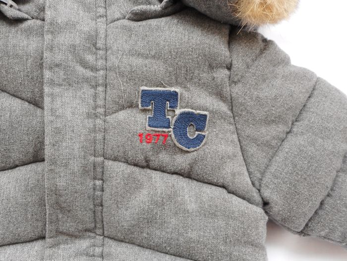 Blouson gris chiné à capuche - Tartine et Chocolat - 18 mois - photo numéro 7