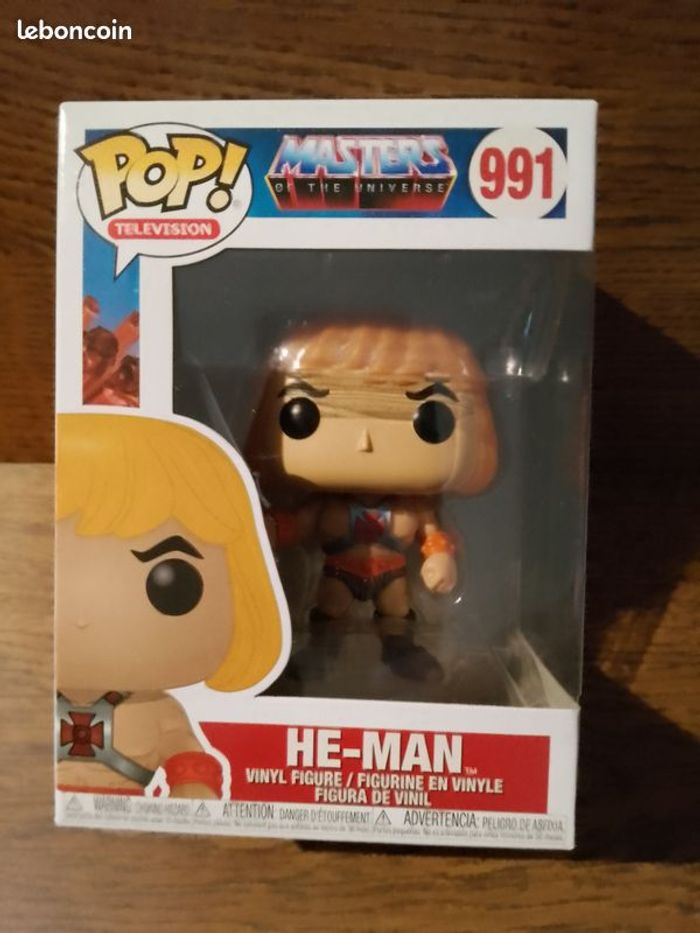 Figurine funko pop 991 masters of the universe he-man neuve