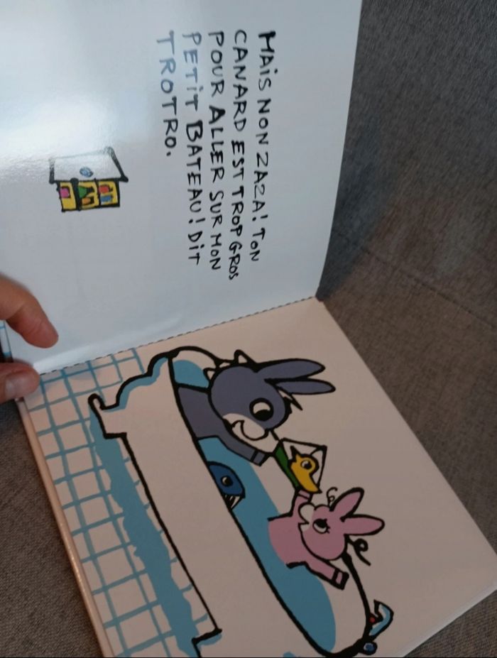 Livre Trotro et Zaza prennent leur bain - photo numéro 4