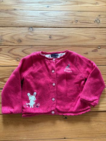 Gilet rose fuchsia