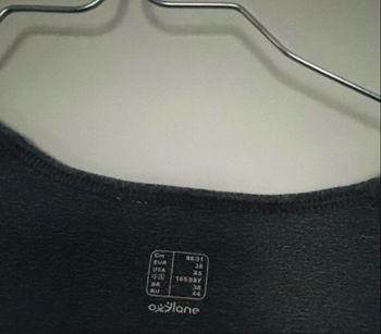 T-shirt gris foncé MC Oxylane