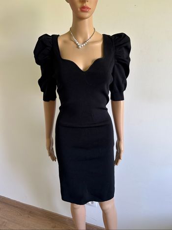Robe noire à manches courtes Morgan taille M jamais portée