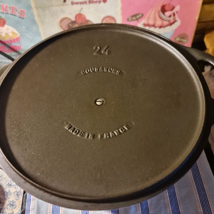 Cocotte ronde N°24 Cousances/ Le Creuset ,Ø24,5 cm, 4.2 L - photo numéro 2
