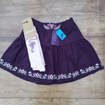 Jupe d'hiver plus collants