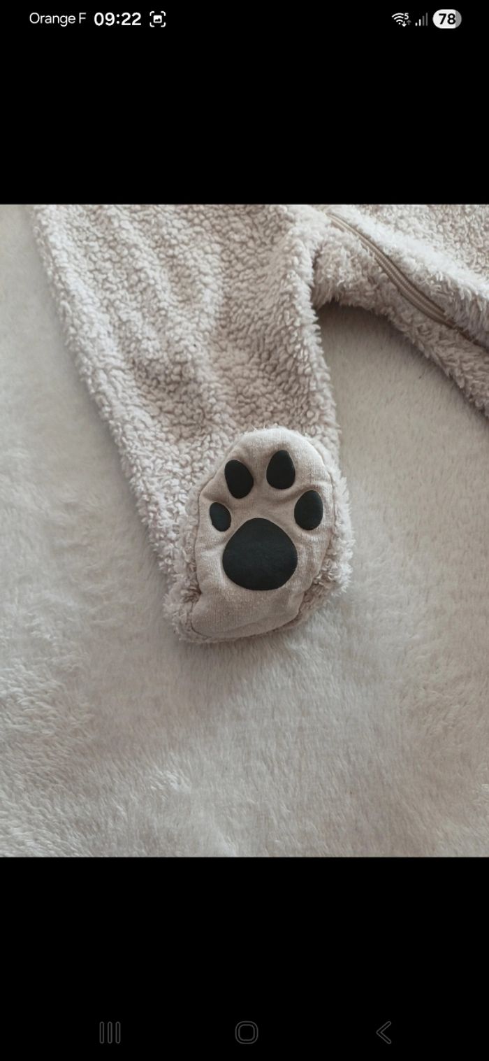 Pyjama bébé taille 6 mois - photo numéro 3