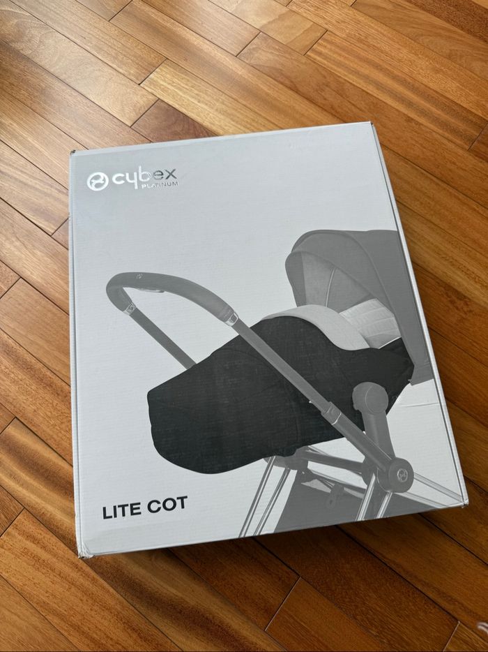 Chancelière lite cot cybex mios priam jamais utilisé nautical blue priam mios - photo numéro 9