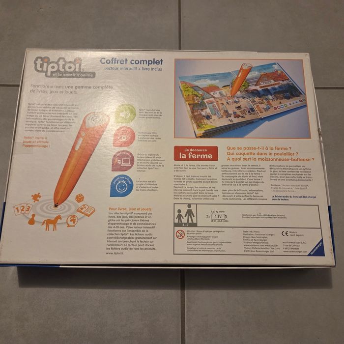 Coffret complet tiptoi interactif la ferme - photo numéro 2