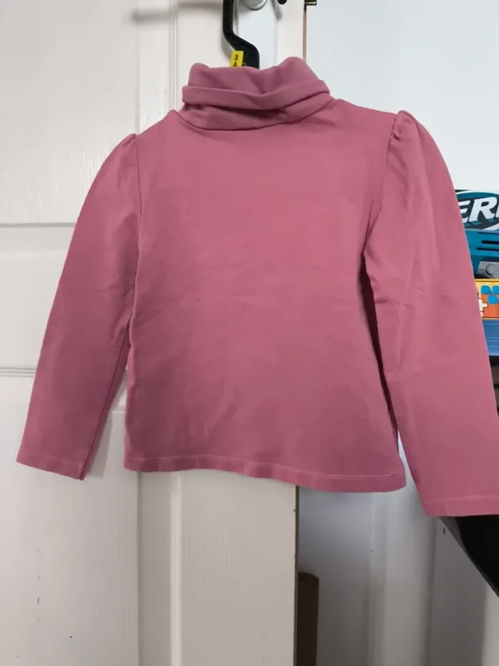 Pull ou sous pull rose - photo numéro 3