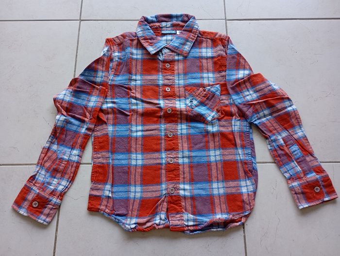 Chemise garçon chaude hiver 10-11 ans neuve - photo numéro 2