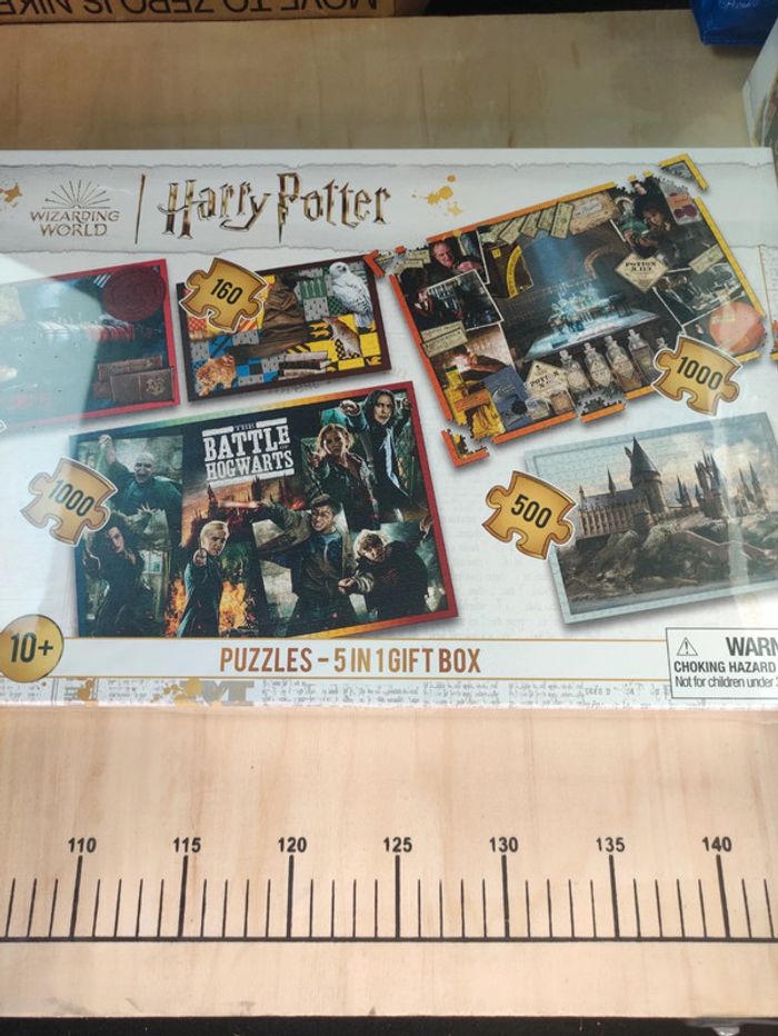 Lot 5 Puzzle Harry Potter 1000 pièces 500 et 160 pièces