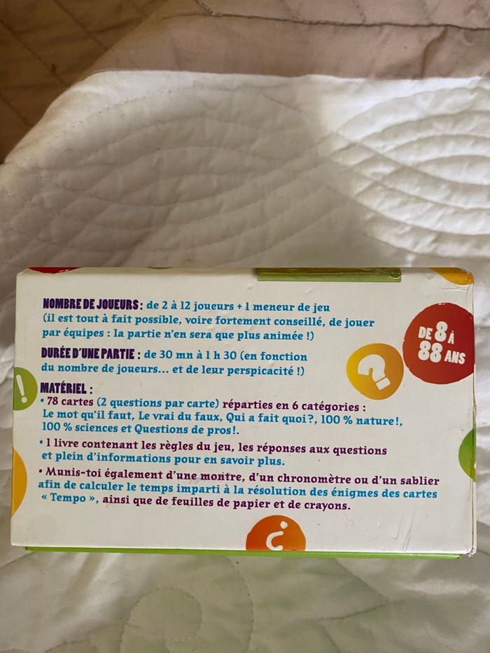 Jeu la boîte à questions - photo numéro 2