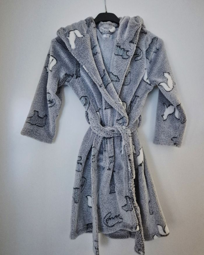 Magnifique peignoir polaire 8 ans