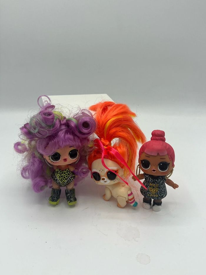 🎀 lot 3 poupée lol surprise #8 🎀