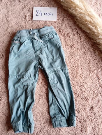 Pantalon bleu 24 mois