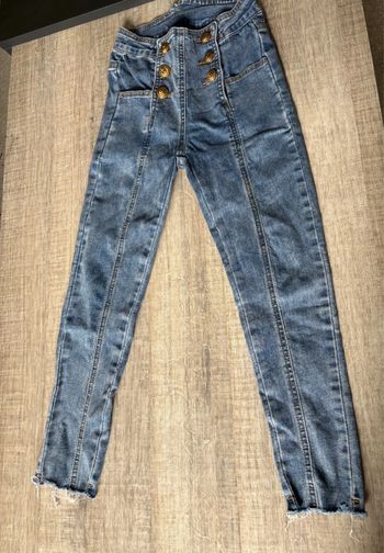 Jean taille haute 8 ans